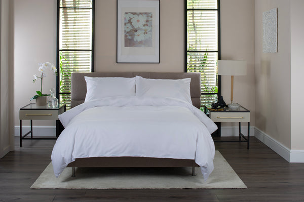 Deyongs Spirals Embroidered 200TC Cotton Duvet Set