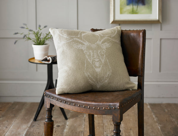 Deyongs Stag Acrylic Cushion 45x45cm