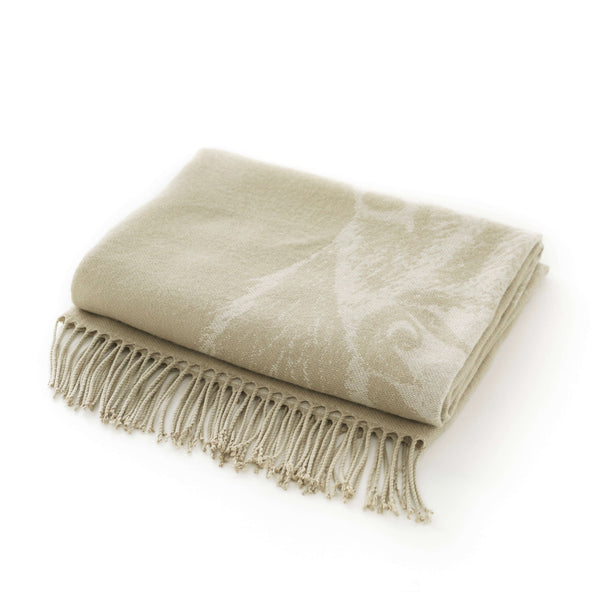 Deyongs Stag Oatmeal Faux Cashmere Throw