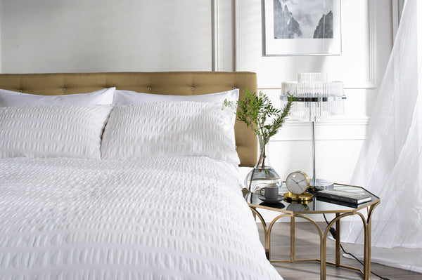 Deyongs Stamford Seersucker Easycare Duvet Set