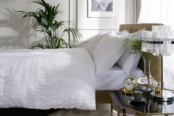 Deyongs Stamford Seersucker Easycare Duvet Set