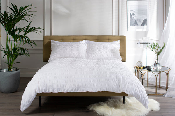 deyongs Stamford Seersucker Easycare Duvet Set