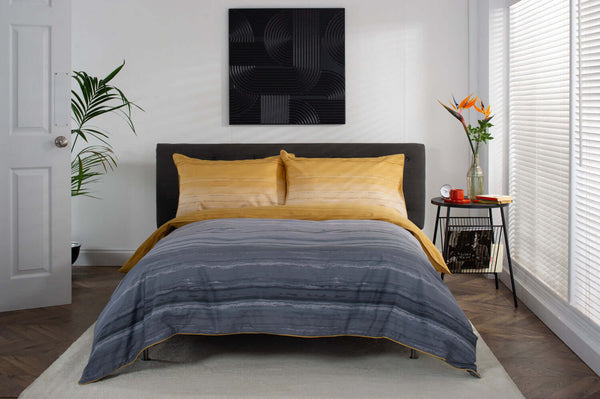 deyongs Sunset Printed Percale Cotton Duvet Set