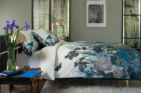 Deyongs Tivoli Blue Floral Cotton Duvet Set