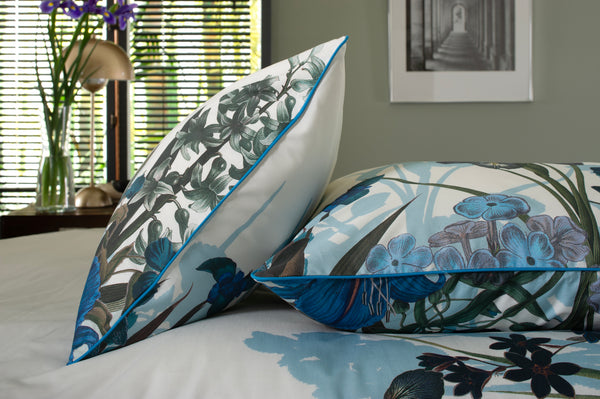 Deyongs Tivoli Blue Floral Cotton Duvet Set