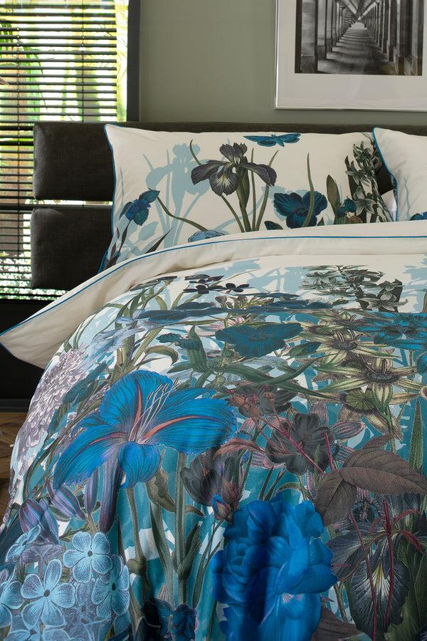 Deyongs Tivoli Blue Floral Cotton Duvet Set