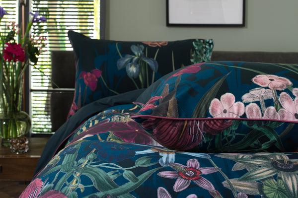 Deyongs Tivoli Midnight Floral Cotton Duvet Set