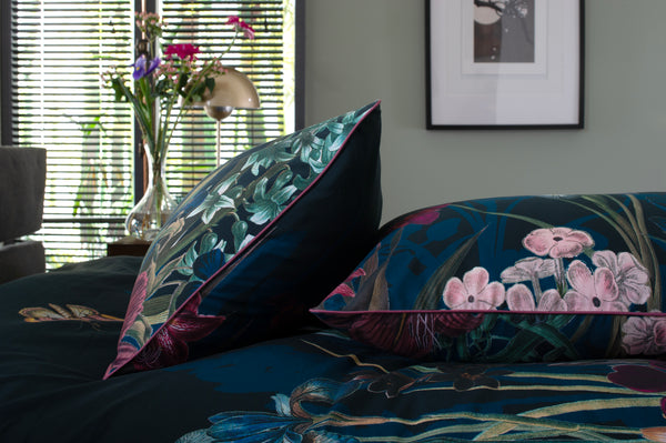 Deyongs Tivoli Midnight Floral Cotton Duvet Set