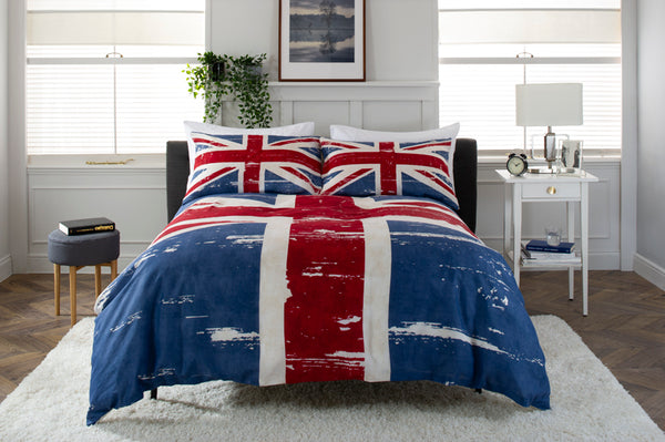 deyongs Union Jack Cotton Rich Bedlinen Duvet sets
