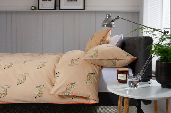 Deyongs Wild Cat Printed Cotton Duvet Set