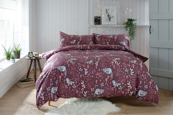 deyongs Woodland Toadstool Cotton Rich Duvet set