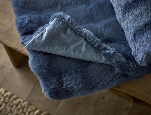 Deyongs Fernley Textured Luxury Faux Fur Throw 200x150cm