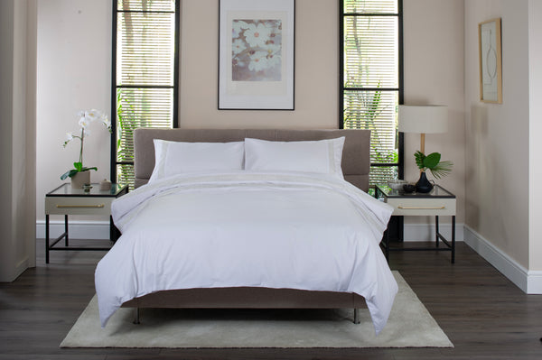 Deyongs Organdie Swirl Embroidered 200TC Cotton Duvet Set