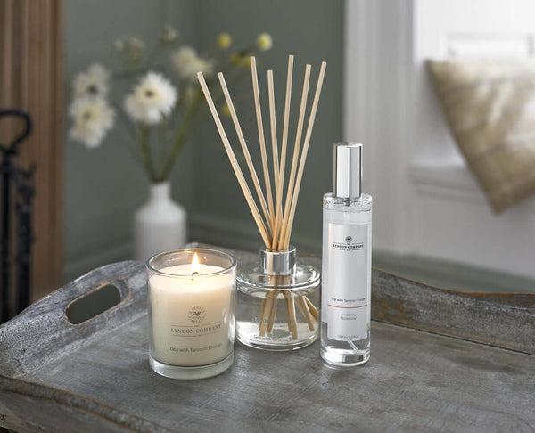 deyongs Scented Soy Candle and Diffuser Set Gift Box