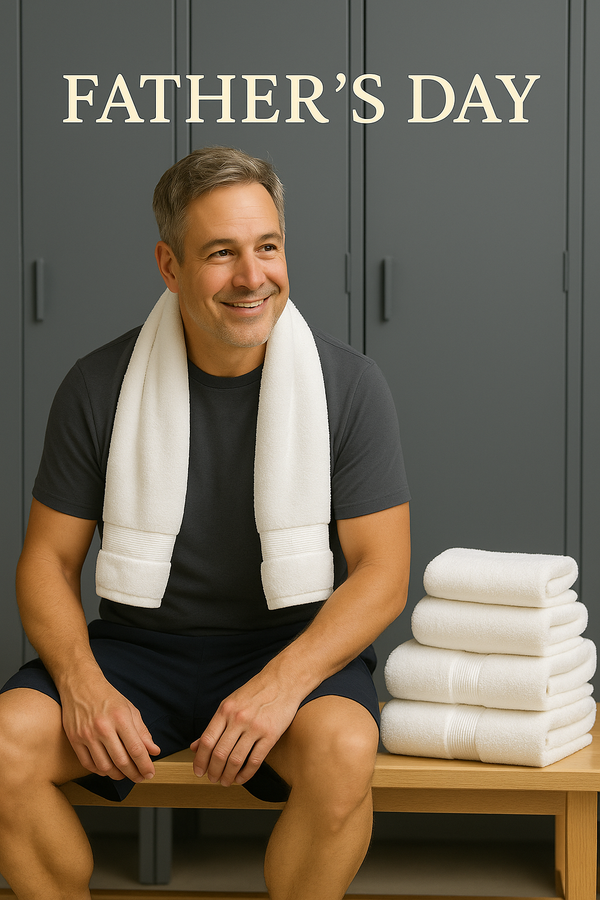 Deyongs The Dad Gym Towel Pack – Premium Egyptian Cotton Father’s Day Gift