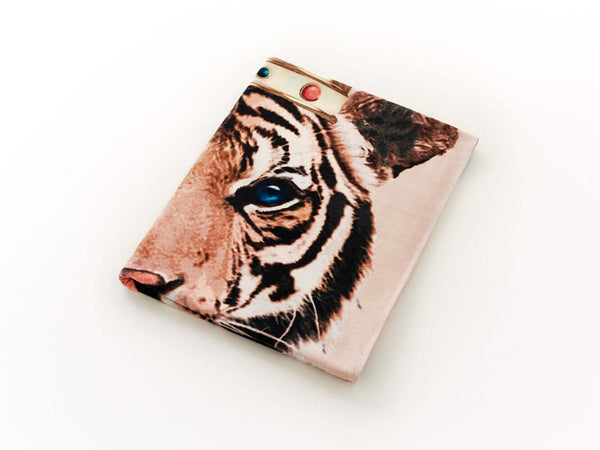 Deyongs Tiger Printed Cotton Velour Beach Towel 90x180cm