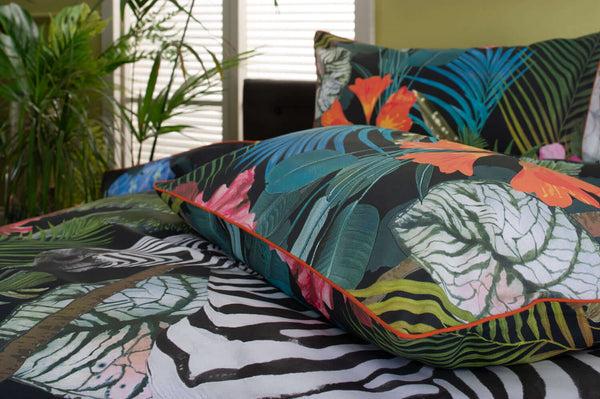 Deyongs Tropical Zoo Cotton Duvet Set With Fabric Bag