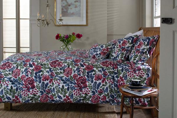 Deyongs Wedding Day Soft Cotton Duvet Set With Cushion Cover