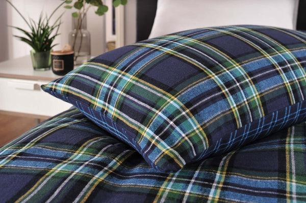 Deyongs Willington Tartan Check Brushed Cotton Duvet Set