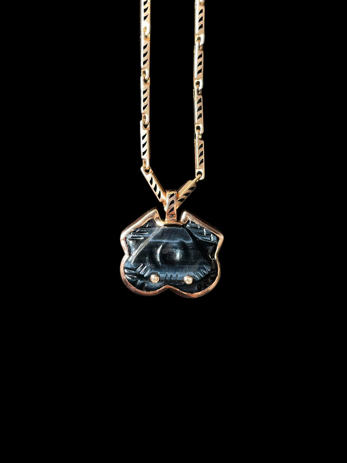 dezso by sara beltran Blue Tiger Eye Crab with Diamond Eyes