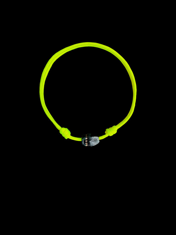 dezso by sara beltran Carved Coquito Bead with Brilliant Diamonds