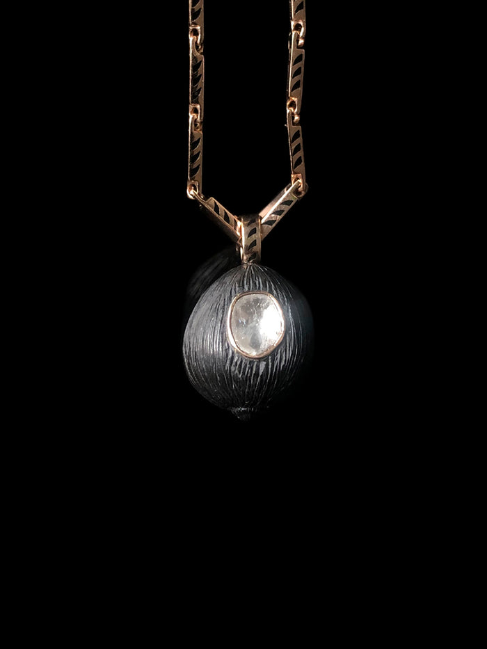 Dezso By Sara Beltran Classic Ebony Wood Coquito With Polki