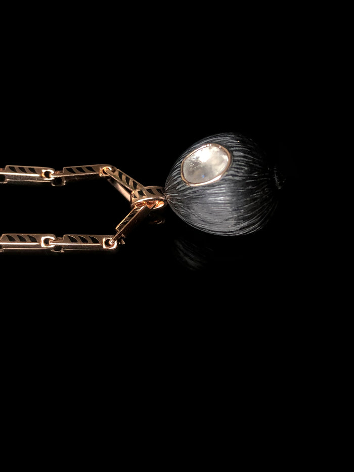 Dezso By Sara Beltran Classic Ebony Wood Coquito With Polki