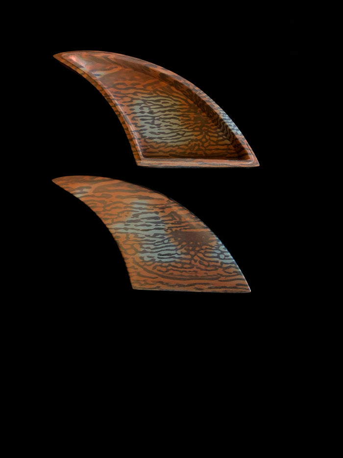 Dezso By Sara Beltran Agate Shark Fin Box