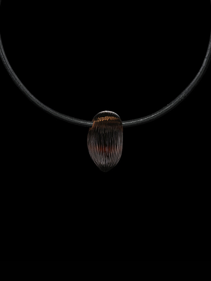 Dezso By Sara Beltran Carved Coquito Bead