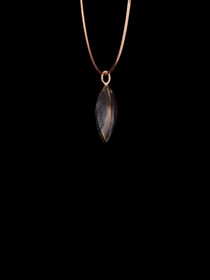 Dezso By Sara Beltran Classic Smokey Quartz Mussel