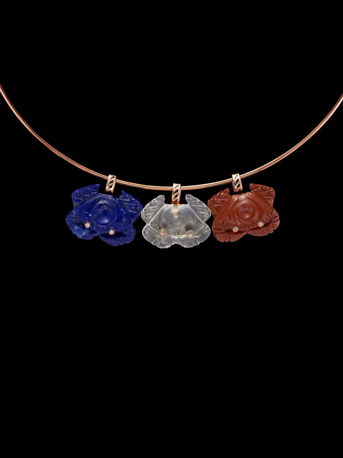 dezso by sara beltran Crab with Diamond Eyes