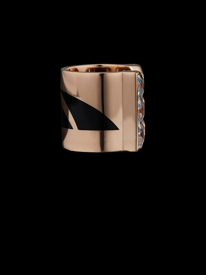 Dezso By Sara Beltran Deco Six Sapphire Ring