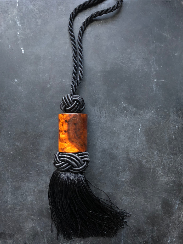 dezso by sara beltran Moroccan Wood Tassel