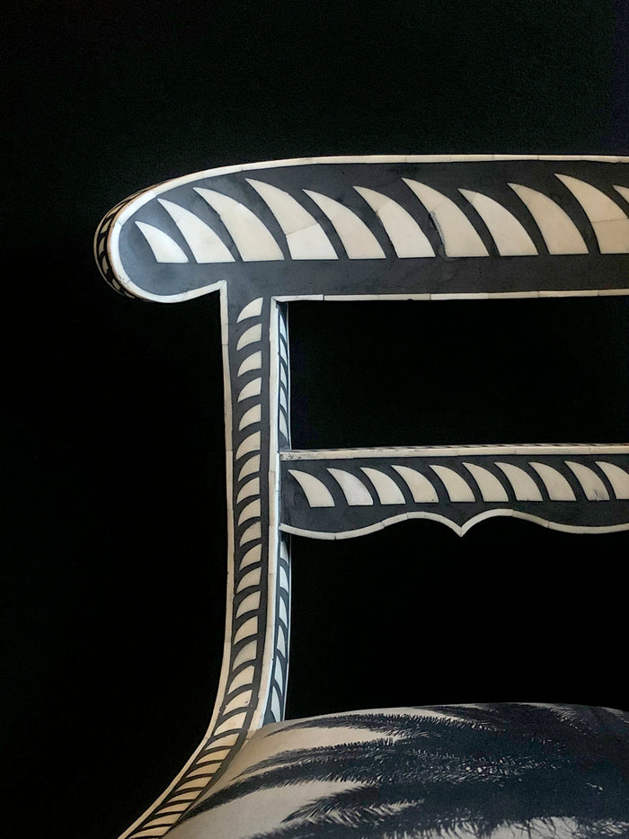 Dezso By Sara Beltran Shark Fin Inlay Chair
