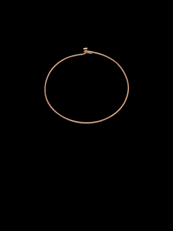 Dezso By Sara Beltran Wave Gold Wire Bracelet