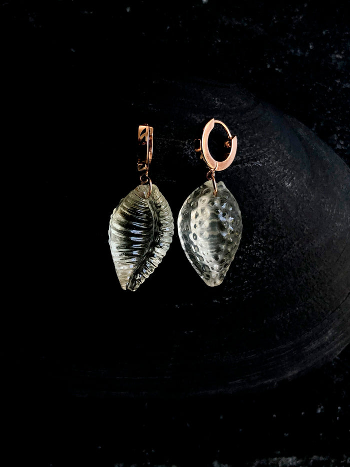 Dezso By Sara Beltran Lemon Quartz Postulata Earrings