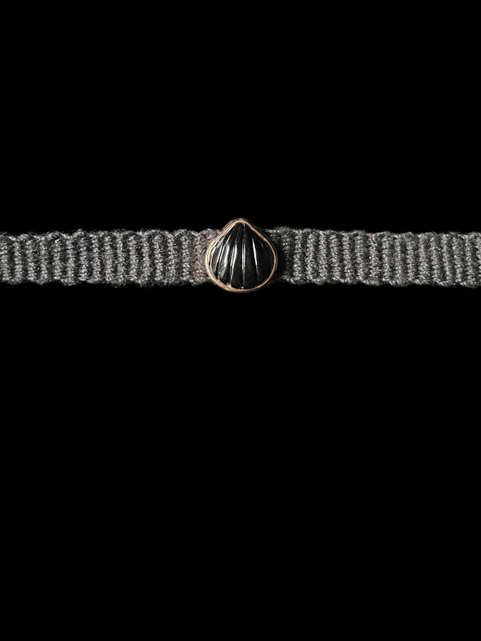 Dezso By Sara Beltran Petite Onyx Anadara Telar Bracelet