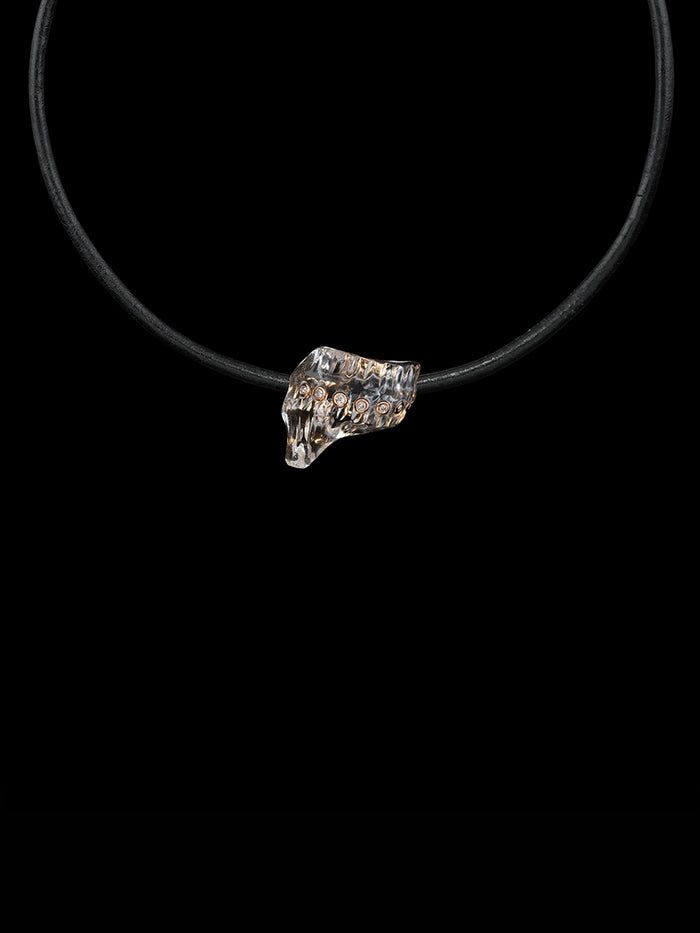 dezso by sara beltran Sardinia Shell Bead with Diamonds