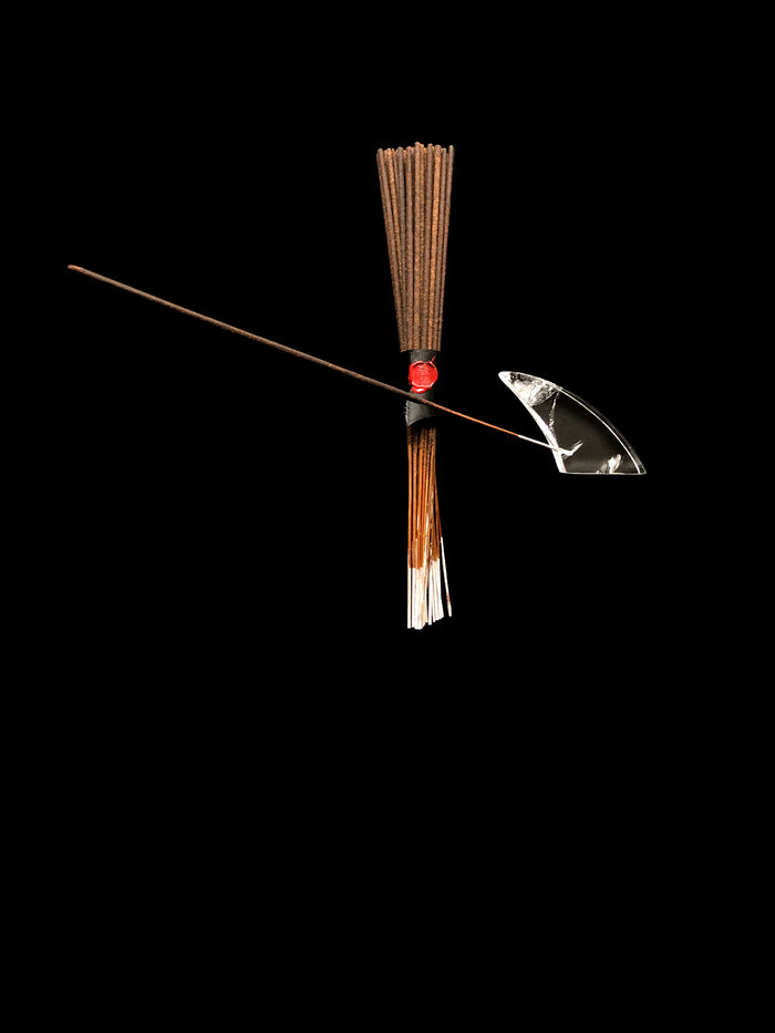 Dezso By Sara Beltran Shark Fin Crystal Incense Burner