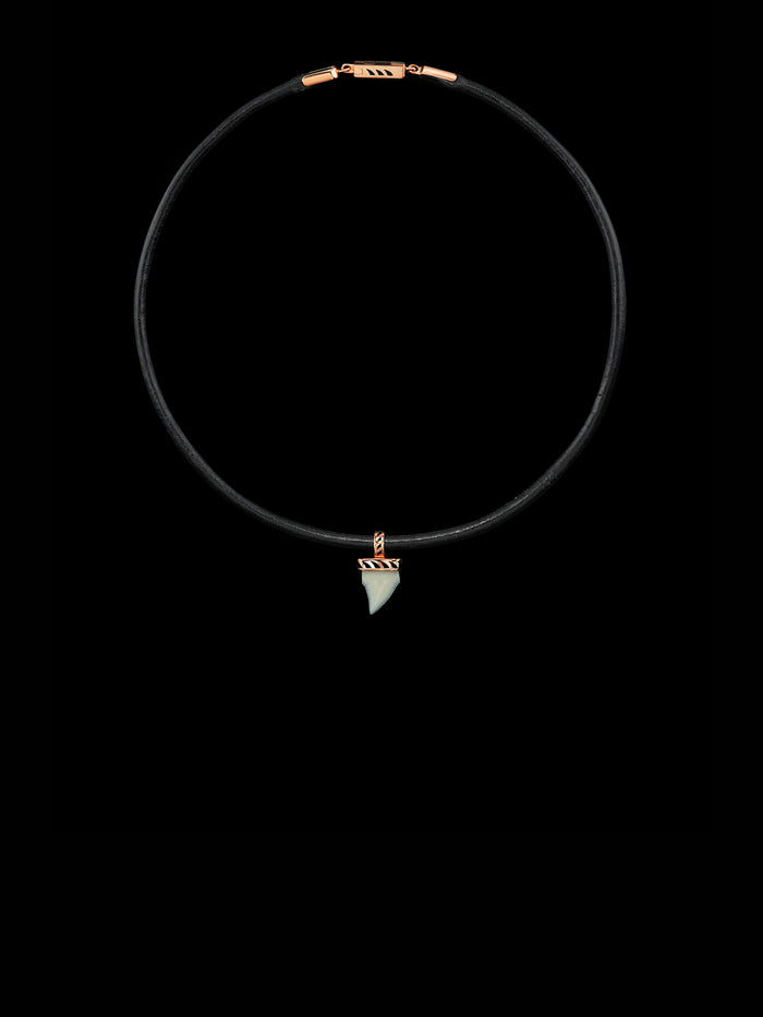 Dezso By Sara Beltran Shark Tooth With Black Enameling
