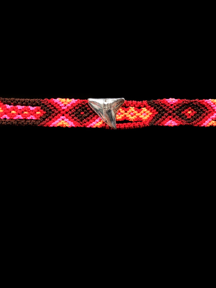 Dezso By Sara Beltran Silver Shark Tooth Mexican Bracelet