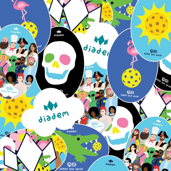 diadem shelby and sandy Sticker Pack