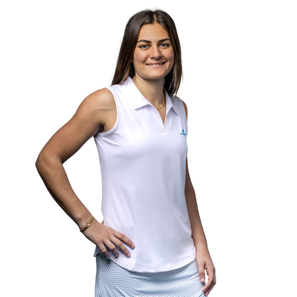 diadem Women's Scales Bahama Sleeveless Polo