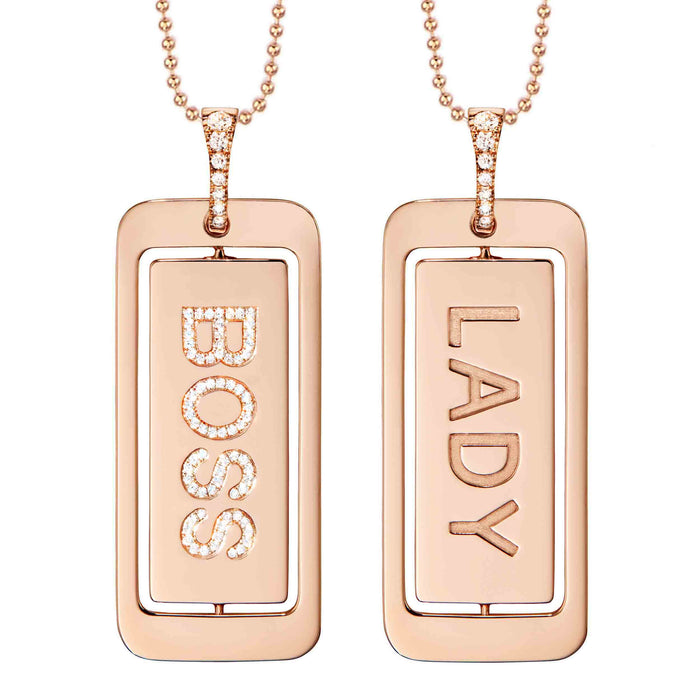 diane kordas BOSS/LADY PENDANT