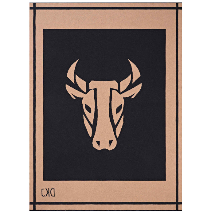 Diane Kordas Bull Blanket In Camel