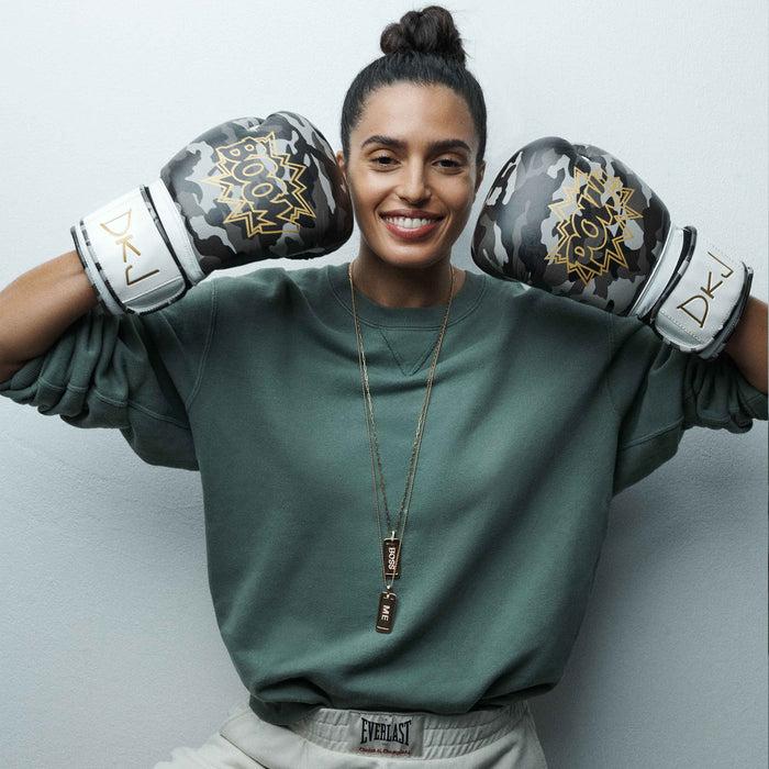 Diane Kordas Camouflage Pop Art Boxing Gloves