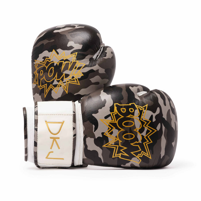 diane kordas Camouflage Pop Art Boxing Gloves