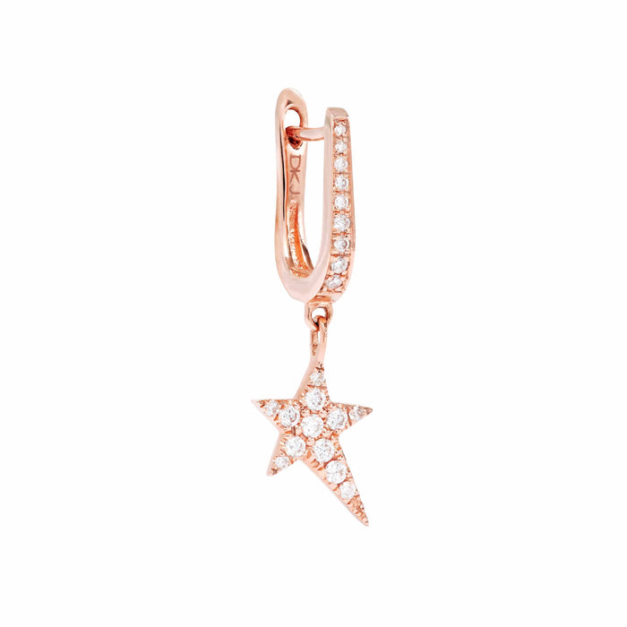 Diane Kordas Cosmos Star Charm Earring