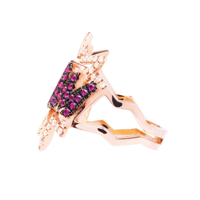 Diane Kordas Diamond BOOM Ring