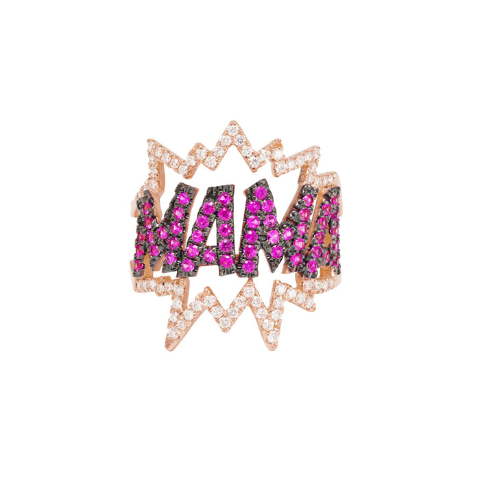 diane kordas Diamond MAMA Ring